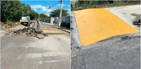 Construcción De Baden En la Comunidad Del Guanal
