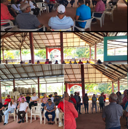 Reunión Comunitaria En La Leonor