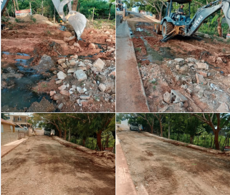 Acondicionamiento De Calle En El Municipio
